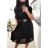 Sommer Kurzarm Sommerkleid (S / M ONE SIZE) ITALIENISCHE MODE IMWY21019