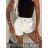 Shorts Shorts Kunstleder Frauen (uni s-l) ITALIAN FASHION IM920107