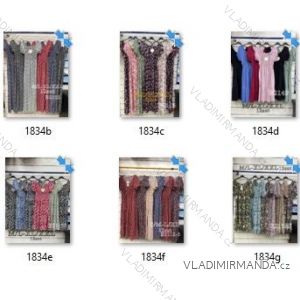 Langes Sommerkleid für Damen mit Trägern (S / M ONE SIZE) ITALIAN FASHION IMWA221623