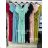 Langes Sommerkleid für Damen mit Trägern (S / M ONE SIZE) ITALIAN FASHION IMWA221623