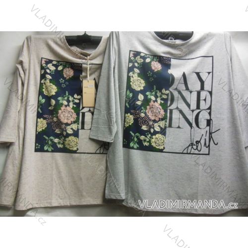 T-Shirt Tunika Langarm Damen (s / xl-m / 2xl) METROFIVE F15-3108