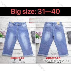 Rifle jeans dlouhé dámské nadrozměr (2XL-6XL) GOURD GD22GD8870-LD