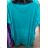 Kurzarmkleid für Damen (Uni L / XL) ITALIAN FASHION IM320003