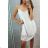 Kleid / Tunika-T-Shirt 3/4 lange Ärmel (uni sl) ITALIENISCHE Mode IM318458