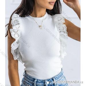 Kurzarm-T-Shirt für Damen (UNI S-M) ITALIAN FASHION IMM20308