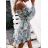 Carmen Sommer Sommer Schulterkleid (UNI S / M) ITALIENISCHE MODE IMM20628