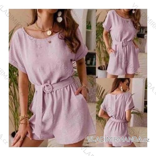 Sommer kurzes Damenkleid (uni s-m) ITALIAN FASHION IMM20127