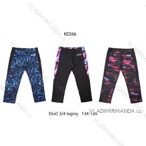 Leggings langes schwaches Kind Mädchen (98-128) WOLF T2981