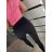 Lange Leggings DAMENLEDER (UNI S-M) ITALIENISCHE MODE IMM20FD3063