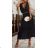 Ärmelloses Sommerkleid für Frauen (uni sm) ITALIAN FASHION IMD20550 S/M Blaulicht