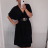 Sommer-Frauenkleid (uni sl) ITALIENISCHE Mode IM9177668 mintová XL-6XL