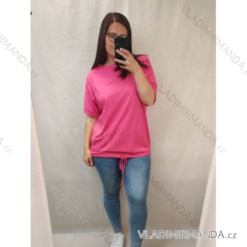 T-Shirt vayage Kurzarm Frauen (uni s / m) ITALIAN FASHIONIM420165 schwarz