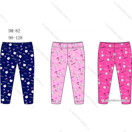 Leggings 3/4 kurze Kinder Mädchen (98-128) SEZON SEZ22DM-80