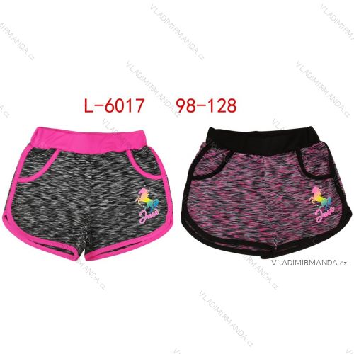 Funktionelle Sportshorts für Mädchen (98-128) SEZON SEZ22FN720