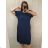 Langes Maxi-Sommer-Casual-Kurzarm-Damenkleid aus Viskose (L/XL/2XL/3XL EINHEITSGRÖSSE) ITALIAN FASHION IMD22382/DR - Fuchsia Pink - 2XL/3XL