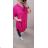 Frauen Shirt Sommerkleid Streifen (uni s-l) ITALIENISCHER MODUS IM420491