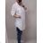 Frauen Shirt Sommerkleid Streifen (uni s-l) ITALIENISCHER MODUS IM420491