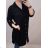 Frauen Shirt Sommerkleid Streifen (uni s-l) ITALIENISCHER MODUS IM420491