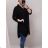 Frauen Shirt Sommerkleid Streifen (uni s-l) ITALIENISCHER MODUS IM420491