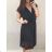 Damen Kurzarmtunika (uni xL / 2XL) TURKISH FASHION TM9200691