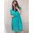 Damen Kurzarmtunika (uni xL / 2XL) TURKISH FASHION TM9200691