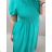 Damen Kurzarmtunika (uni xL / 2XL) TURKISH FASHION TM9200691