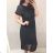Damen Kurzarmtunika (uni xL / 2XL) TURKISH FASHION TM9200691