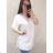 Tunika / Bluse Langarm Damen Oversized (3XL / 4XL ONE SIZE) ITALIAN FASHION IMWQ2191650
