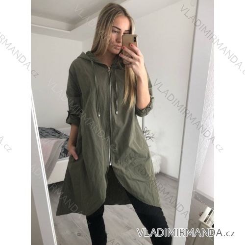 Mantel Damen Lange Jacke (S / M / L ONE SIZE) ITALIAN FASHION IMC21697