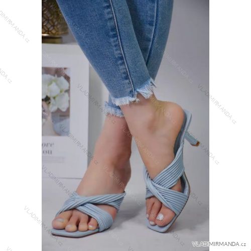 Pantofle na podpatku dámské (36-41) YSSHOES OBYS22LEI-11