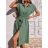 Übergroßes Kleid mit Fliege für Damen (S / M / L / XL / 2XL ONE SIZE) ITALIAN FASHION IMD22493