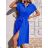 Übergroßes Kleid mit Fliege für Damen (S / M / L / XL / 2XL ONE SIZE) ITALIAN FASHION IMD22493