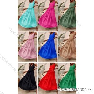 Kleid mit 3/4 Ärmeltasche für Damen (uni sl) ITALIAN Fashion IM3181746
