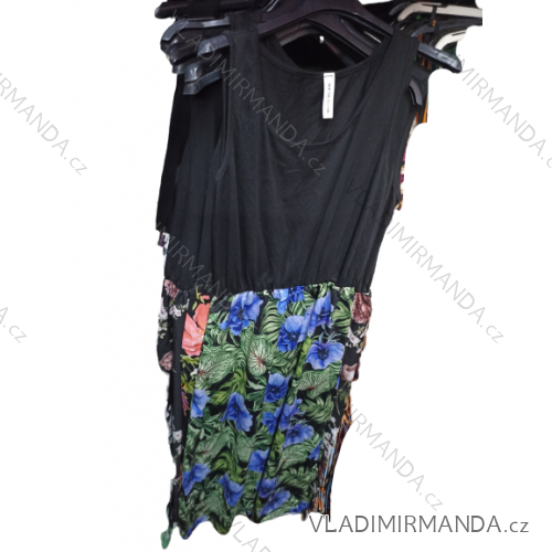 Šaty elegantní plesové bez rukávu krajka dámské (uni s/m) ITALSKá MóDA IM919828/DR