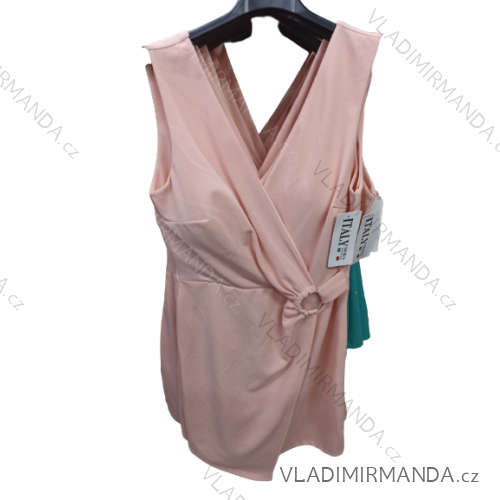 Kurzarmkleid für Damen (Uni s/l) ITALIAN FASHION IM320102