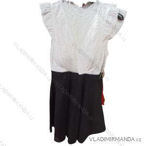 Kurzarmkleid für Damen (Uni s/l) ITALIAN FASHION IM320102