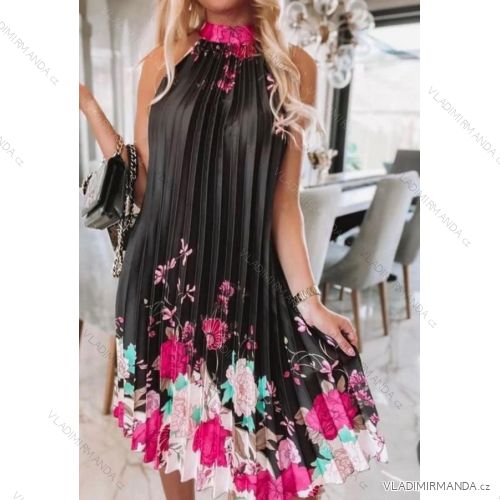 Ärmelloses Damen-Sommerkleid (S / M ONE SIZE) ITALIAN FASHION IMM22678
