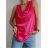 Ärmellose Tunika Frauen (uni sm) ITALIAN FASHION IMM20U557