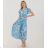 Elegantes kurzärmeliges Damenkleid (uni s-m) ITALIAN FASHION IMM225969