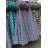 Langes Carmen-Schulter-Sommerkleid für Damen (S / M ONE SIZE) ITALIAN FASHION IMM22648