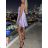 Sommerkleid mit Trägern Damen (S / M ONE SIZE) ITALIAN FASHION IMM211288
