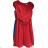 Kurzarmkleid für Damen in Übergröße (L-3XL) POLISH FASHION PMF20013