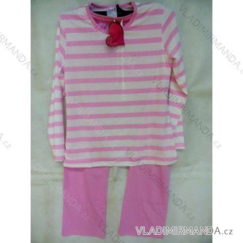 Pyjamas lange Baumwollfrauen (m-xxl) VLOMOLLA 84089

