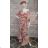 Damen Langarmkleid Plus Size (XL / 2XL / 3XL ONE SIZE) POLISH FASHION PMLT22003