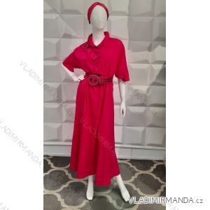 Damen Langarmkleid Plus Size (XL / 2XL / 3XL ONE SIZE) POLISH FASHION PMLT22003