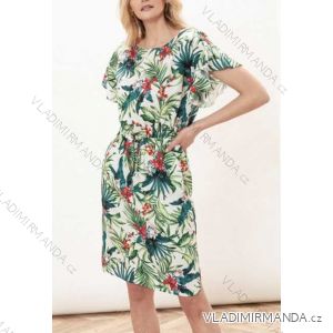 Sommer Kurzarm Sommerkleid (S / M ONE SIZE) ITALIENISCHE MODE IMWY21019