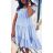 Sommerliches Leinenkleid Carmen (S / M ONE SIZE) ITALIAN FASHION IMWG222173