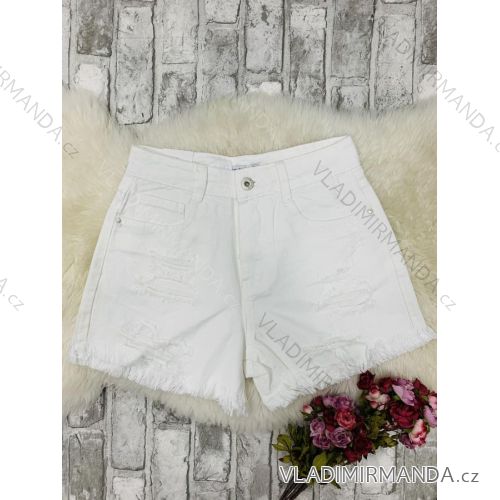 Kraťasy šortky riflové dámské (34-42) JEANS JAW22BK538
