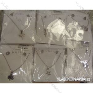 Set aus Halskette + Ohrringen für Mädchen und Frauen (Einheitsgröße) SCHMUCK PB22-180531