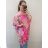 Tunika kurzarm frauen oversized (4XL / 5XL ONE SIZE) ITALIAN FASHION IM422330